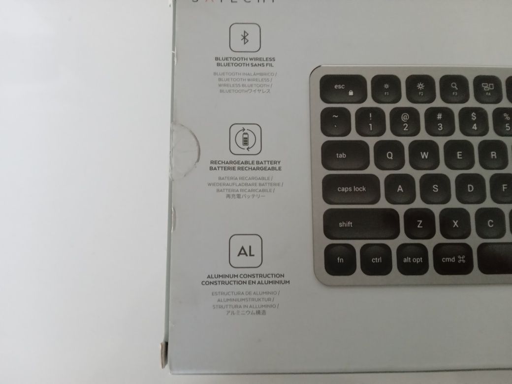 Satechi Aluminum Bluetooth Wireless Keyboard for Mac - US - Space Grey