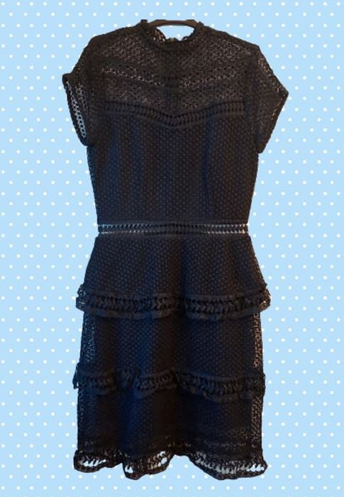 Rochie bleumarin eleganta