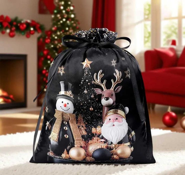 Коледни опаковъчни торбички