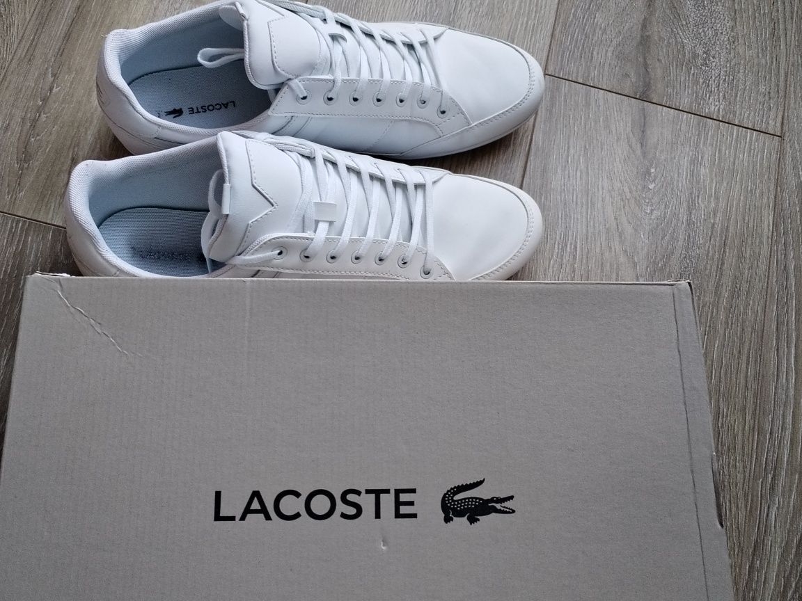 Lacoste  бели кецове