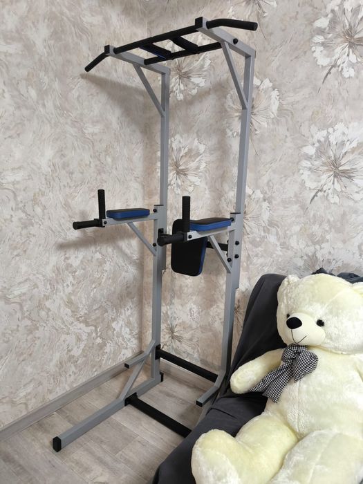 Многофункциональная силовая станция (турник+брусья+пресс)