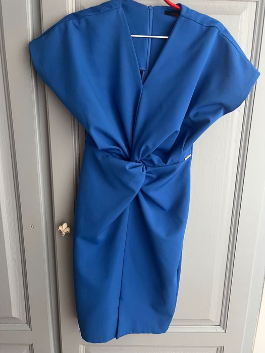 Rochie albastra eleganta