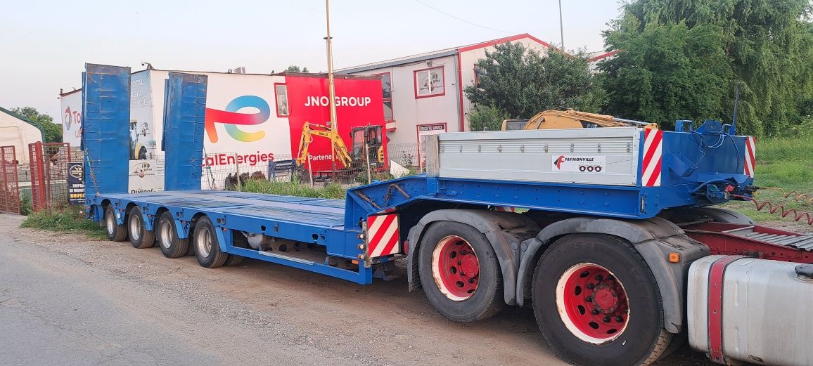 Trailer Faymonville STN-4U  4 axe DE VANZARE