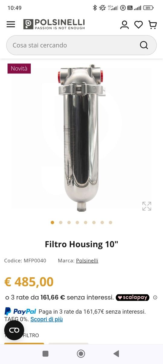 Filtru alimentar