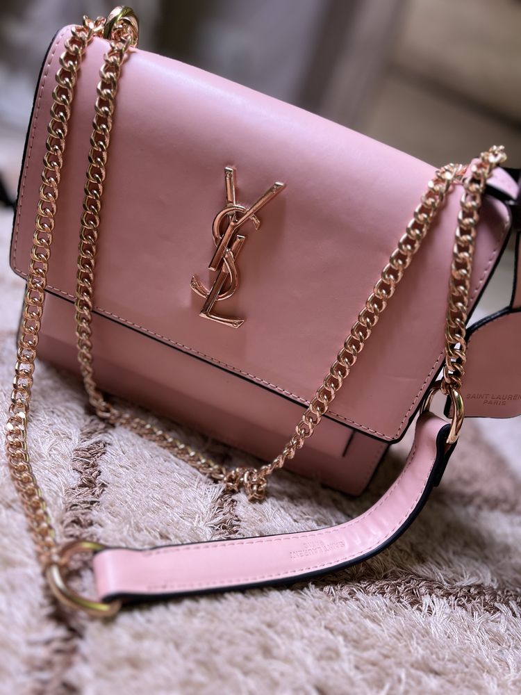 Сумка YSL розовый