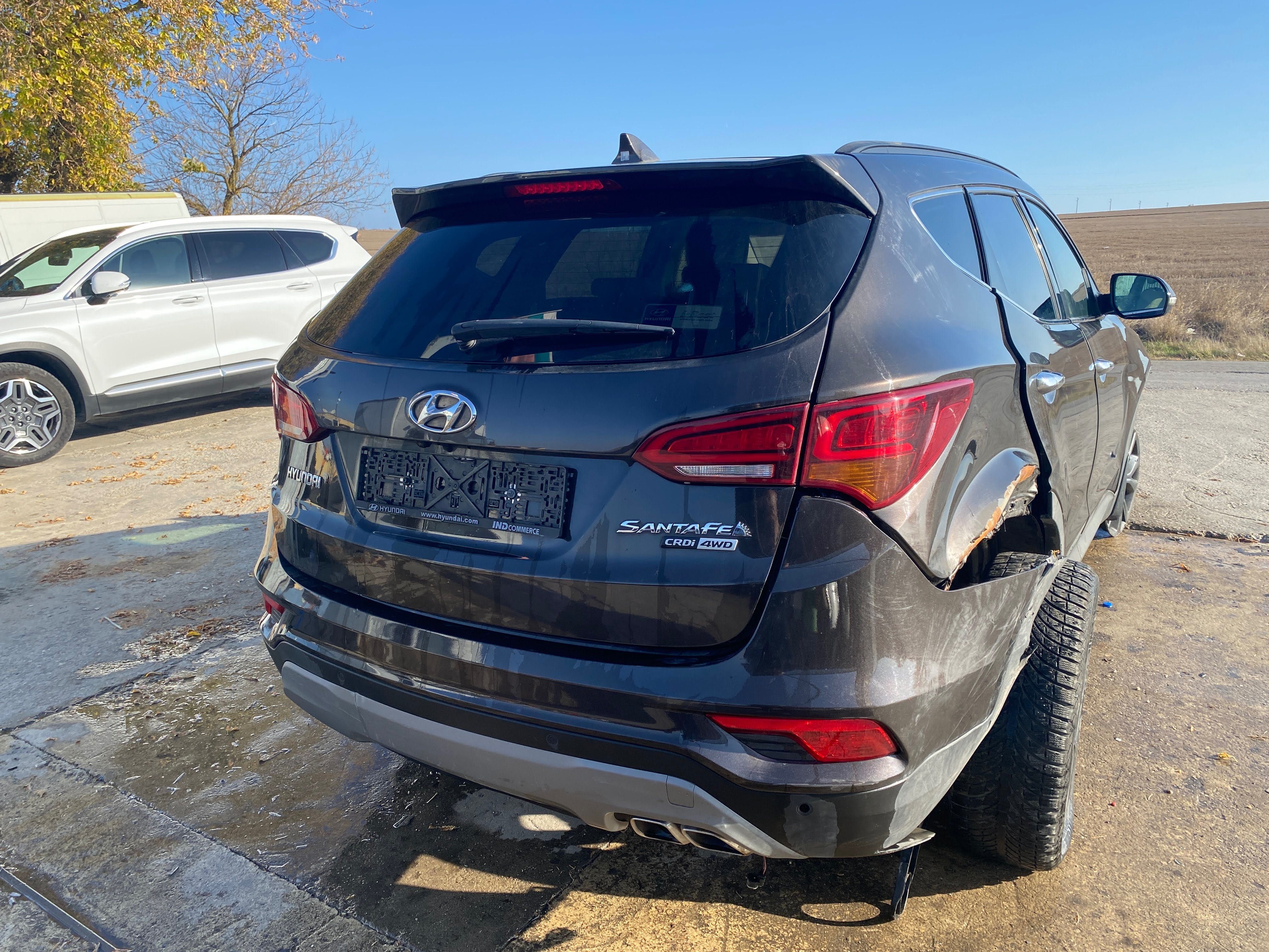 Hyundai Santa Fe 2.2 CRDI, 200 ph, automatic, engine D4HB, 2017