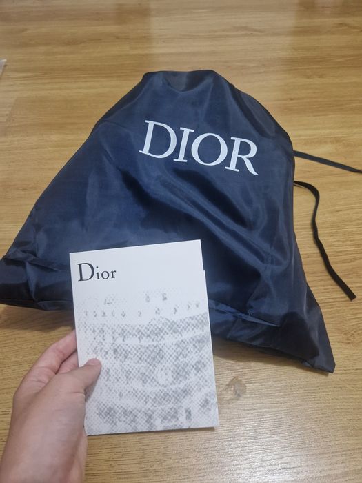 Dior Homme B22 leather trainers