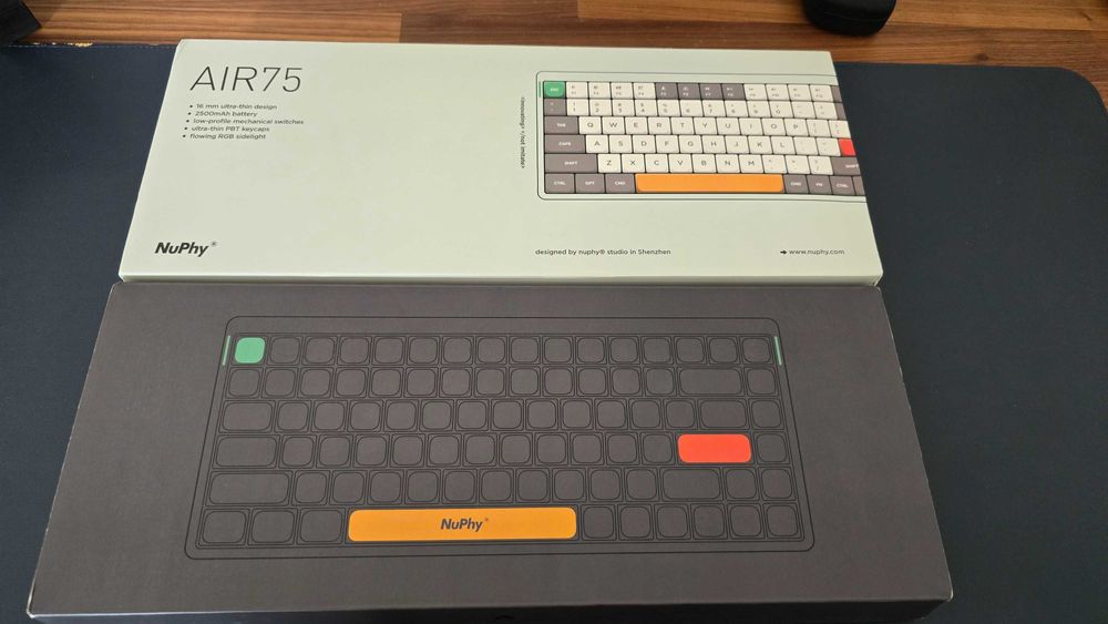 Tastatură mecanică low-profile NuPhy Air75 v1 – switchuri Brown