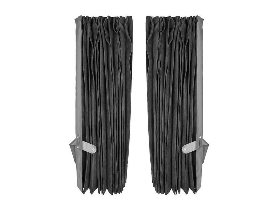 Perdele pentru camion / potrivit pentru toate camioanele/negru + gri