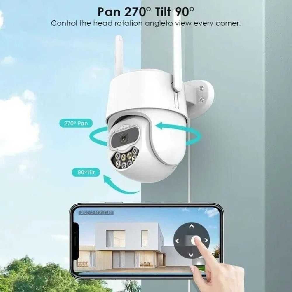 + карта 32GB P7 Безжична Wi-Fi Камера 8 МP нощно виждане 8PCS