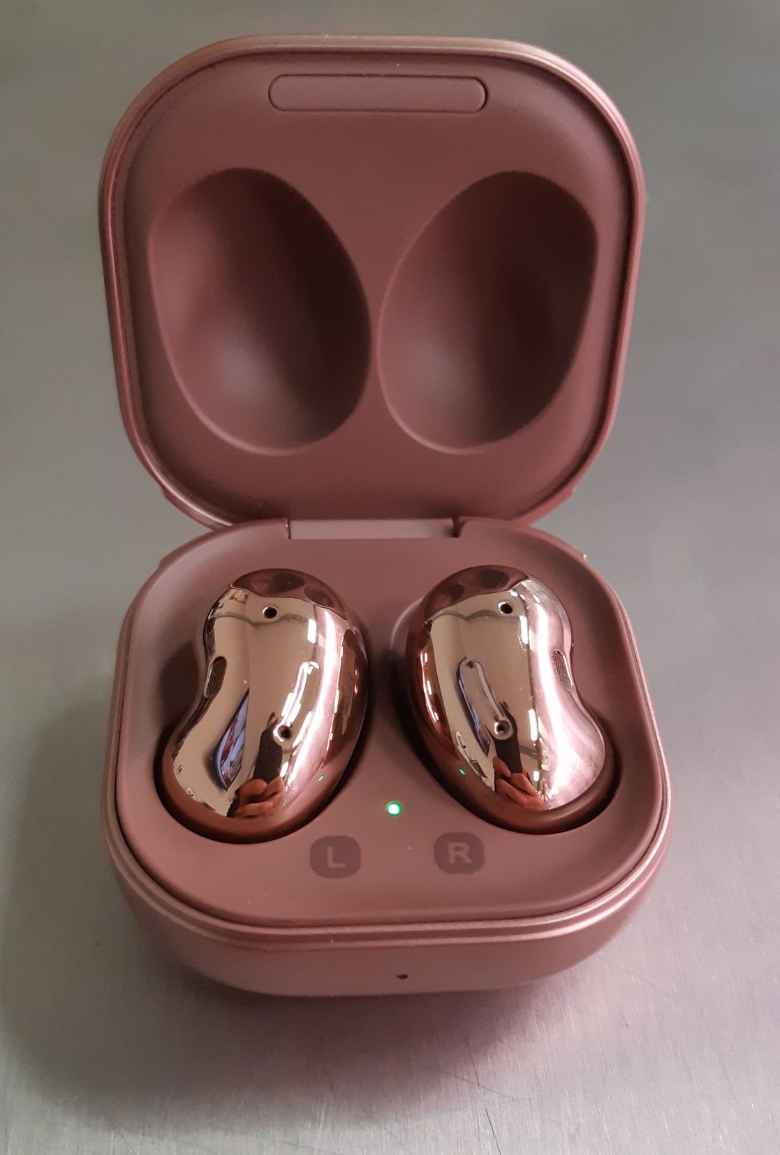 Слушалки Bluetooth Samsung Galaxy Buds Live, Mystic Bronze