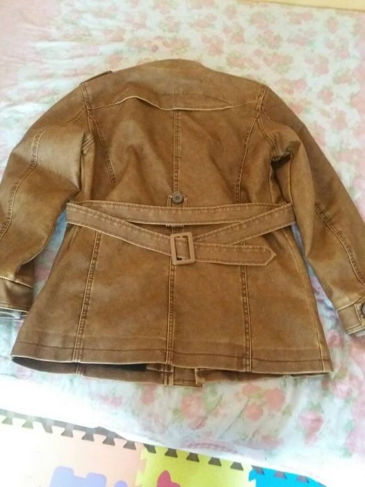 Мъжко зимно кожено яке