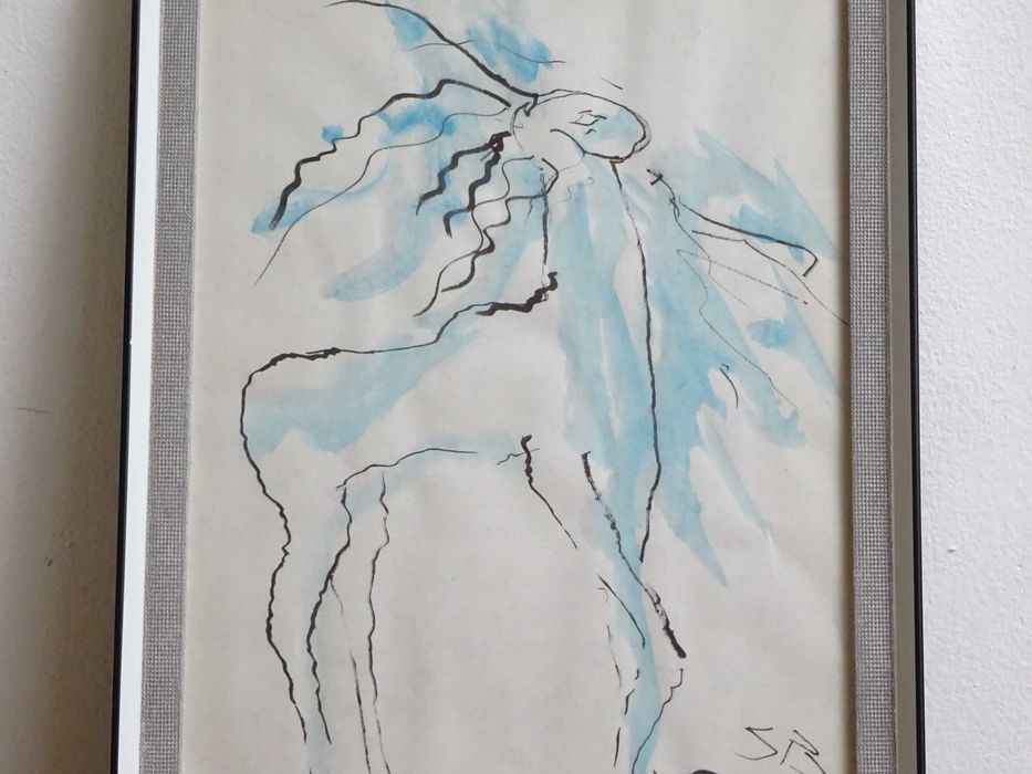 Sabin Balasa, “Cerb”|  Tablou in Tus si Culoare