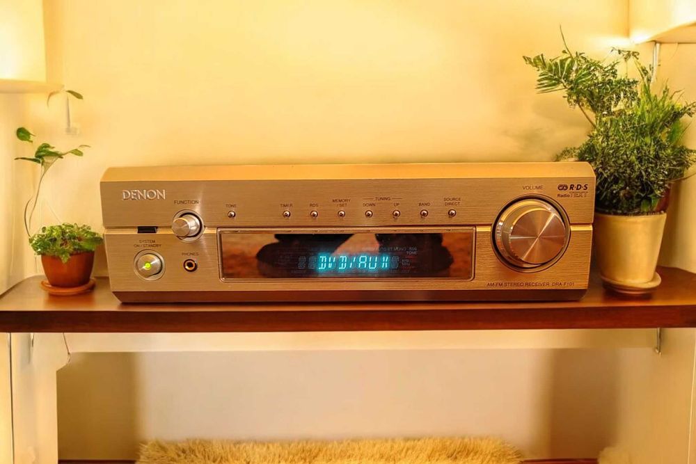 Denon DRA-F101 - Receiver Stereo Hi-Fi AM/FM - Sunet Premium