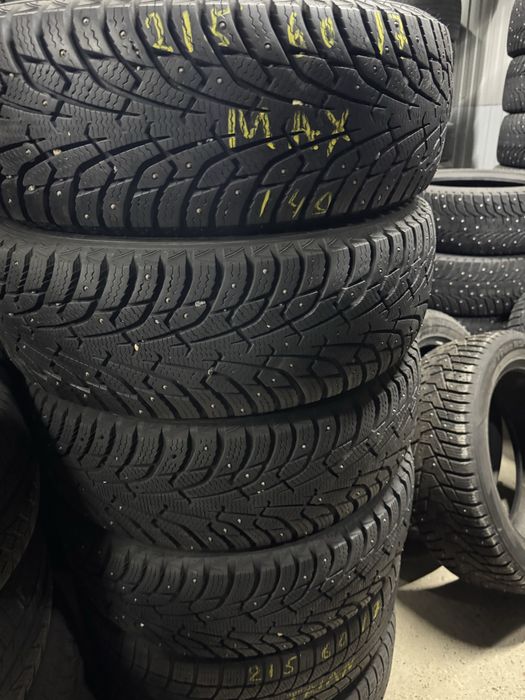 Шины шипованые 215/60 R17 покрышки резина колеса