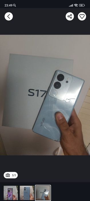 Vivo s17t 12-512