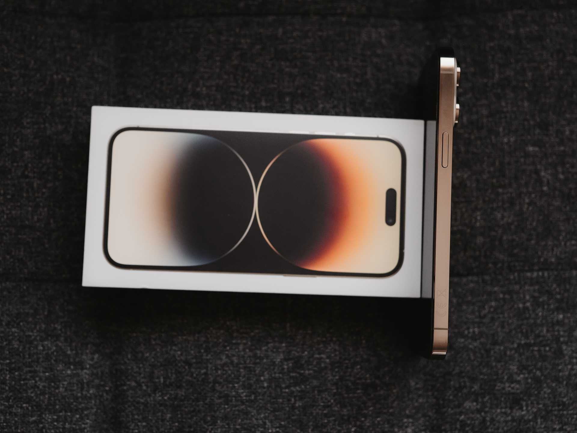 iPhone 14 Pro Max Gold 256GB | Neverlocked | Impecabil + Accesorii