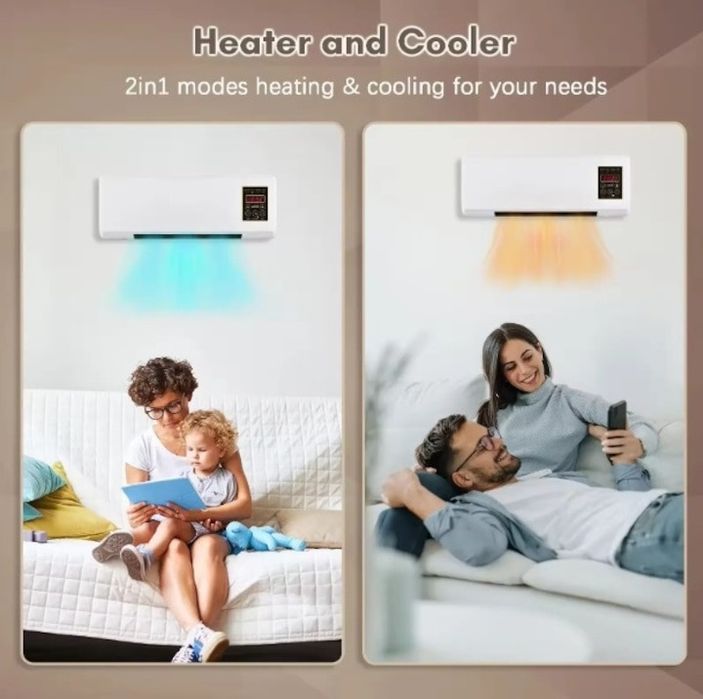 Стенен климатик  топло и студено