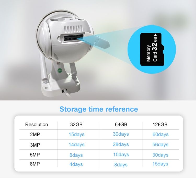 audio IP камера H.265 Wifi 8MP IP camera 4k HD PTZ auto tracking