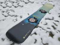 Placa snowboard 150 cm, cu legaturi rapide Clicker cadou