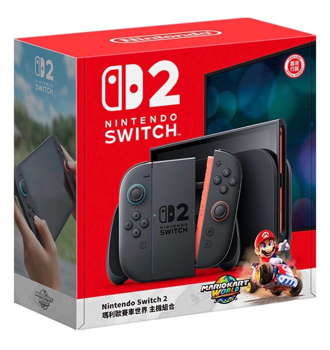 Nintendo Switch 2 + Mario Kart World Bundle - абсолютно новая консоль