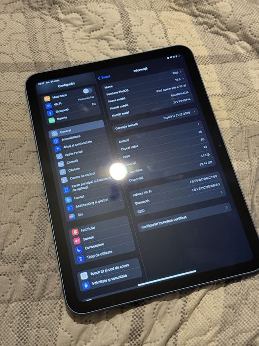 iPad gen10 wifi blue 64gb garantie factura playstation 5