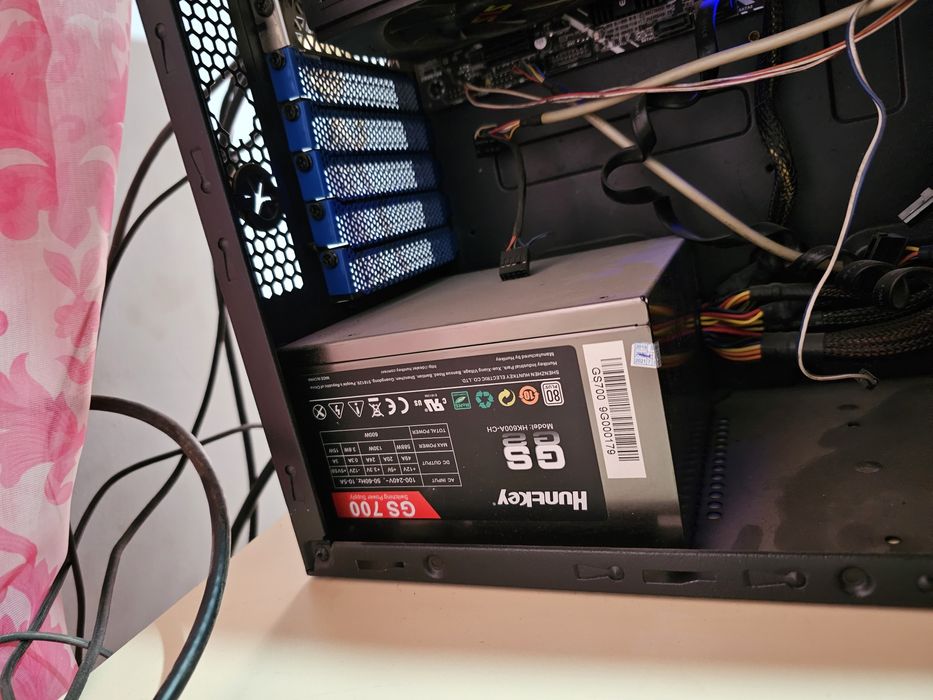 Keys sotiladi I3 12100f rx 580 m.2 320gb ram 24gb psu 700w