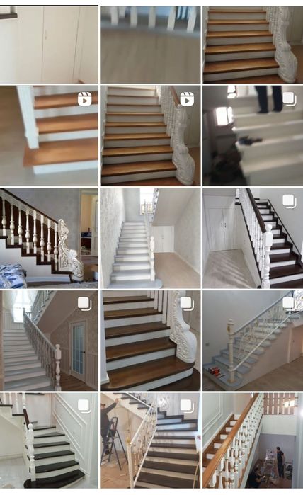 Арзан және Сапалы лестница жасаймыз.