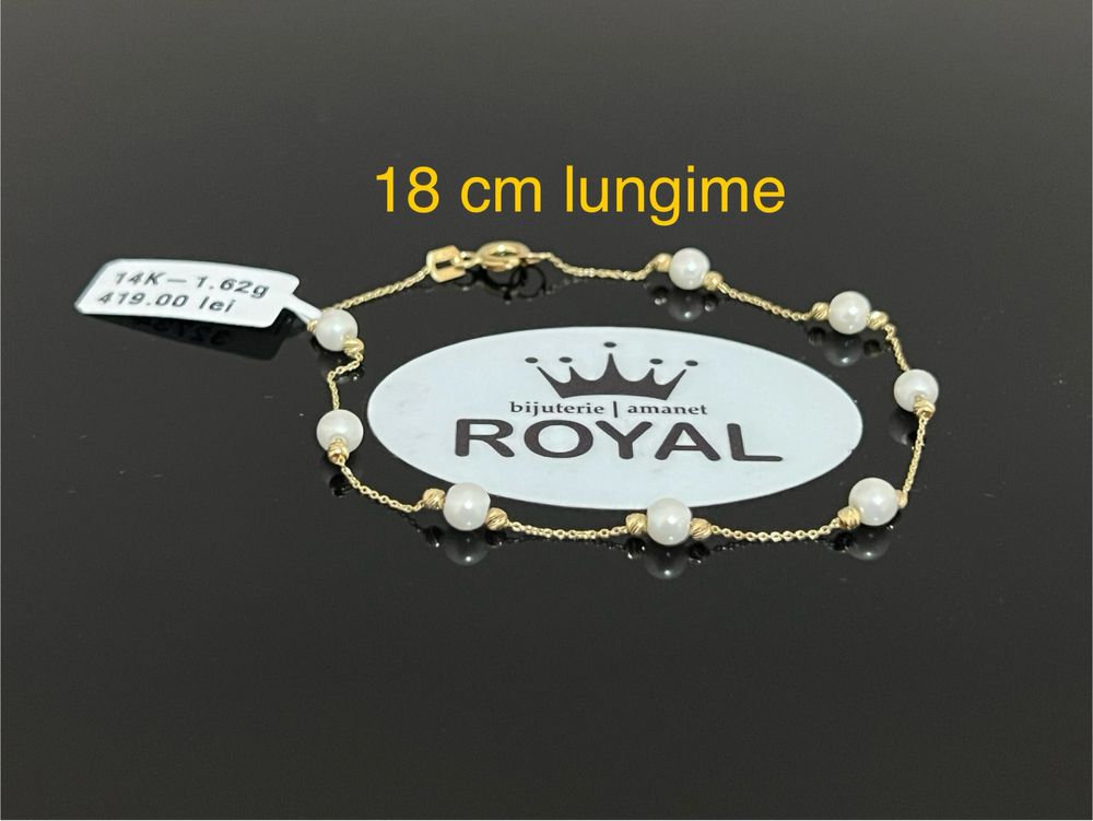 Bijuteria Royal CB : Bratara dama aur 14k 1,62 grame