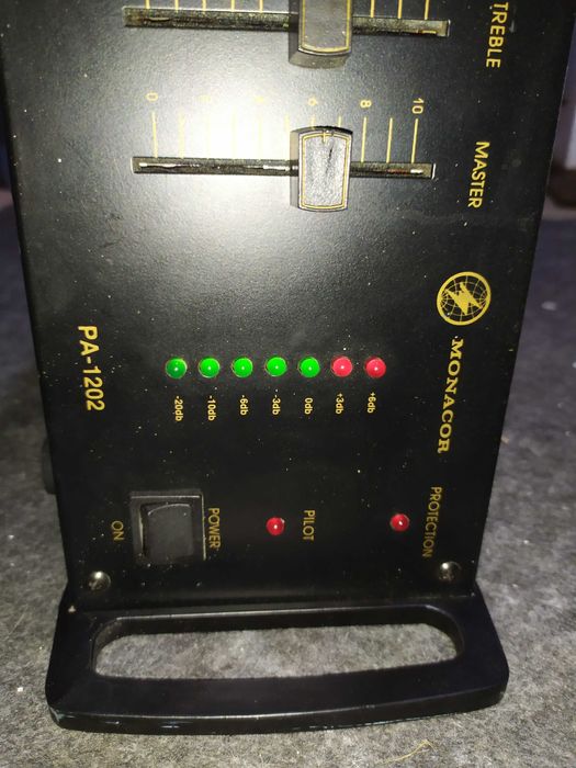 Ampli Monacor PA1202 si boxa Eltax Danemarca