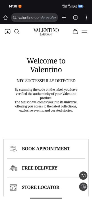 Valentino Garavani V Logo Locker 60