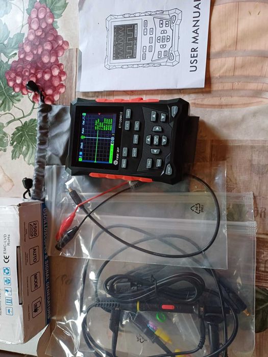 Osciloscop digital dublu spot 120 Mhz cu generator semnal TOOLTOP
