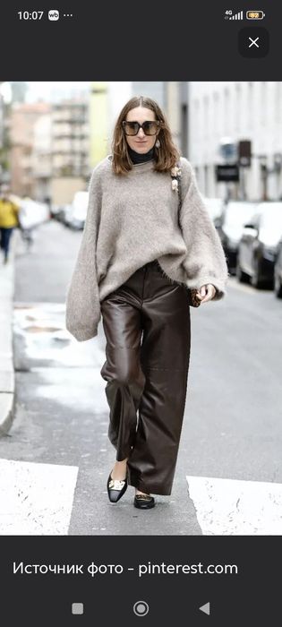 Продам брюки из эко кожи