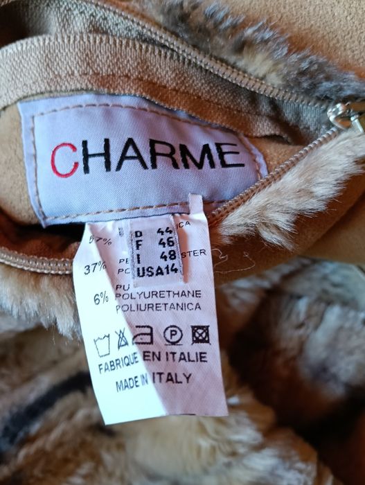 Set Haină cu 2 fețe și geantă Charme