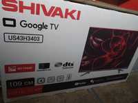 Shivaki SMART tv 43lik bez ramka yangi hali ishlatilmagan
