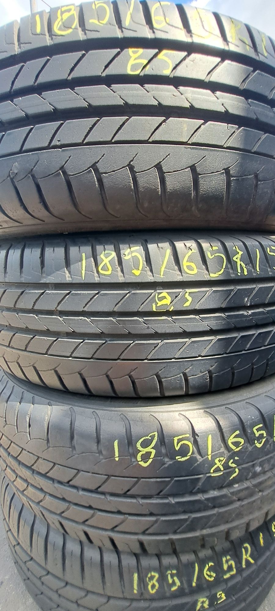 4 anvelope 185/65r15 Goodyear Montaj Gratuit