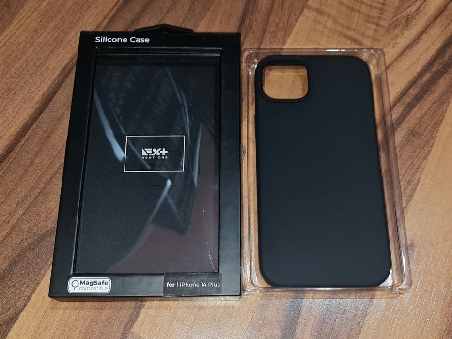 Husa silicon originala Next One Silicone Case Magsafe iPhone 14 Plus