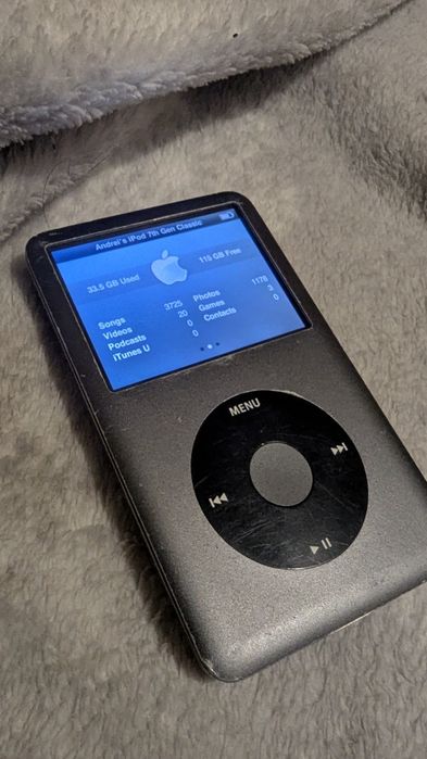 vând sau schimb iPod classic 7th gen 160gb
