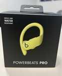 Powerbeats pro жълт цвят