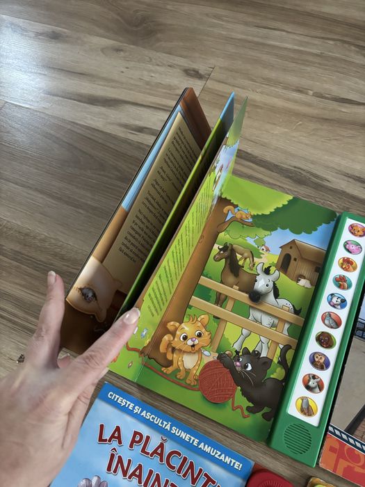 Carti cu sunete / carti copii sunete animale