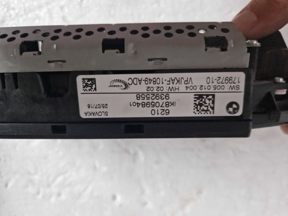 Табло километраж BMW G30 G31 USA