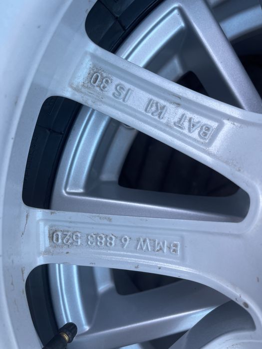 Jante Originale BMW R17 Seria3 Seria4 G20  de iarna Michelin ca noi