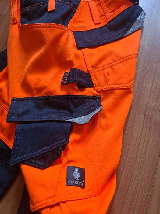 Pantaloni Hi-Vis bărbați Mascot Kendal, mărimea 46