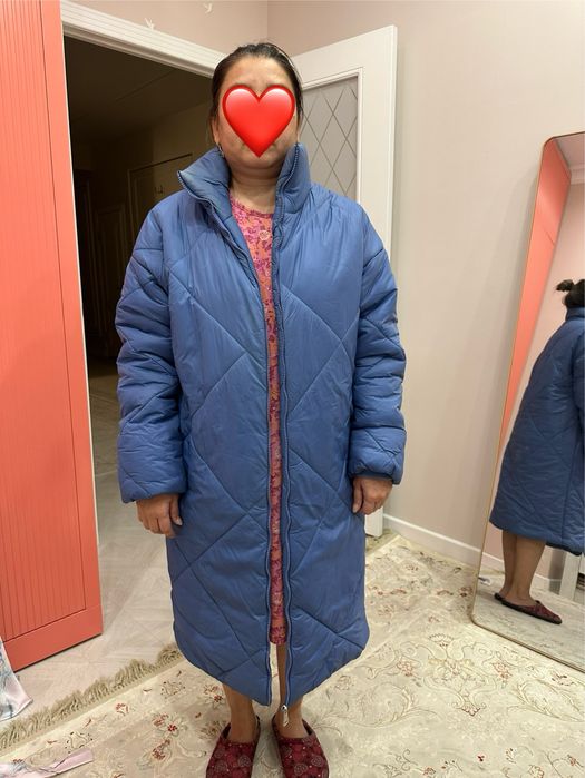 Зимняя длинная куртка