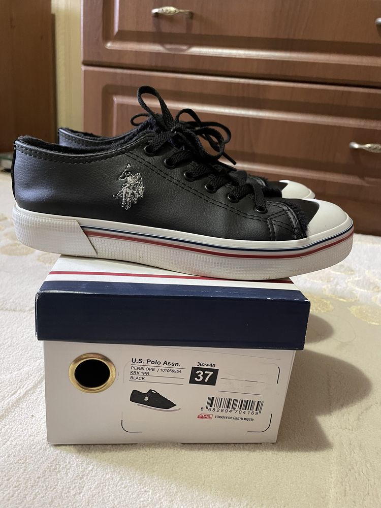 Кеды US Polo ASSN оригинал. Размер 37