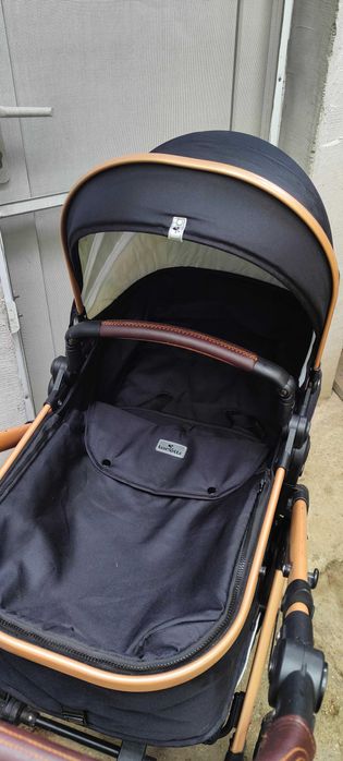 Carucior nou nascut 3 in 1 Lorelli Viola 22Kg + Geanta + Plasa insecte