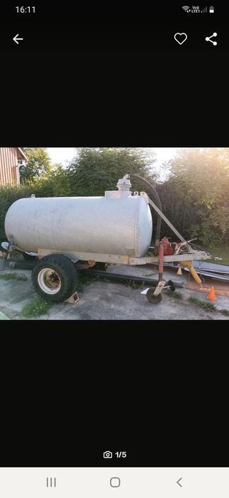 Vidanja cisterna vacuum 3800 litri!
