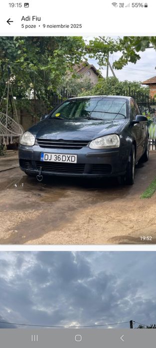 Vand sau schimb Golf 5 1400 16v  benzina 1600 euro negociabil an fabri