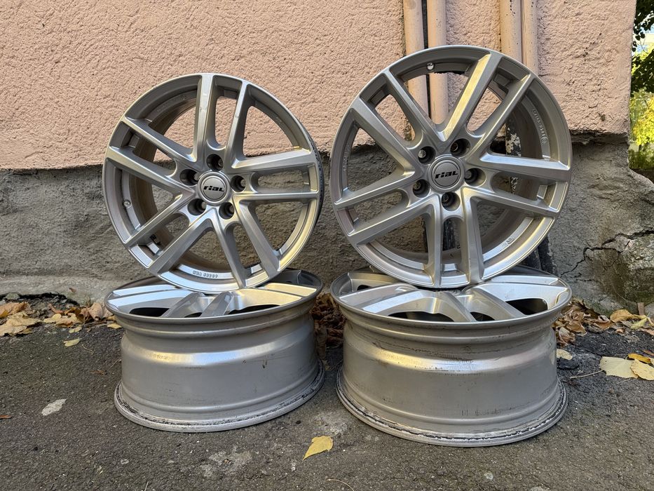 Jante 17" Rial Germany 5 X 112 7.5J ET30 pt VW Audi Seat Skoda sau BMW