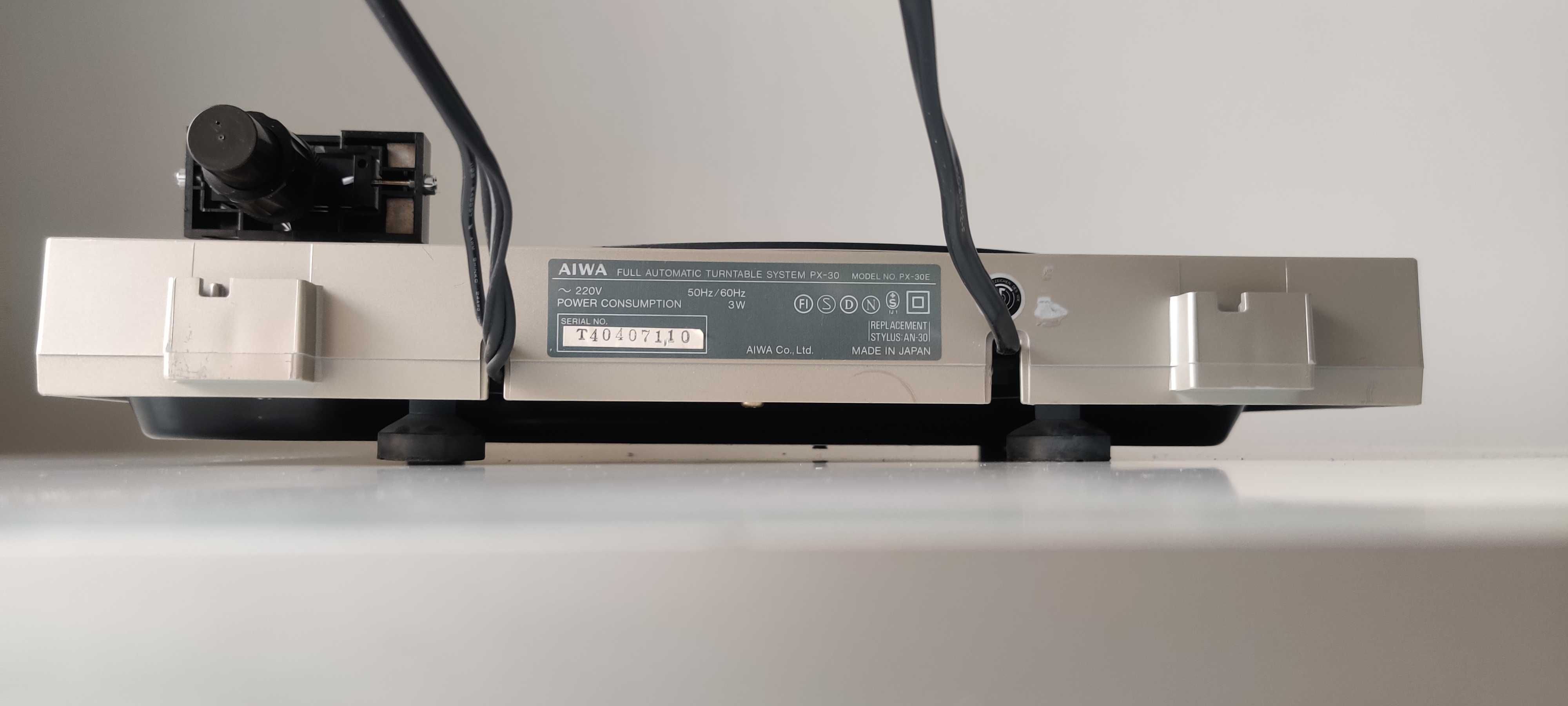 AIWA PX 30 pickup muzica placa vinil rar